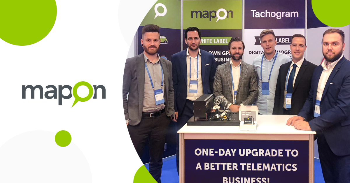Mapon showcases company solutions and expertise in the annual Telematics Conference in Warsaw