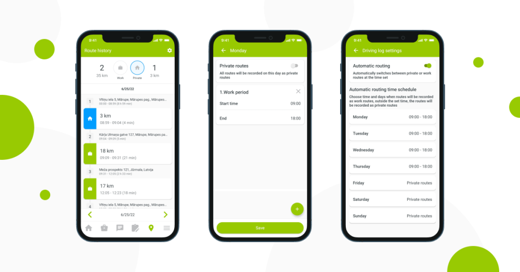 Driving Log - a new, convenient solution to route logging