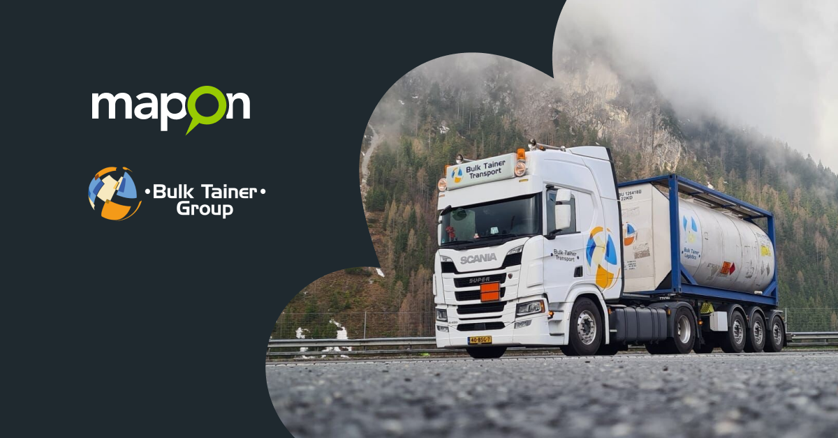 Bulk Tainer Case Study: Easier Workflow for Fleet Managers with Mapon Solutions